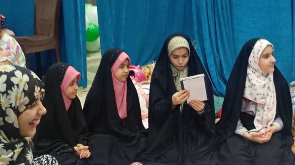 سومین روز اعتکاف دانش‌آموزان شهرستان فردیس