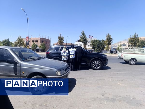 برپایی موکب سازمان دانش‌آموزی در شهرستان سملقان