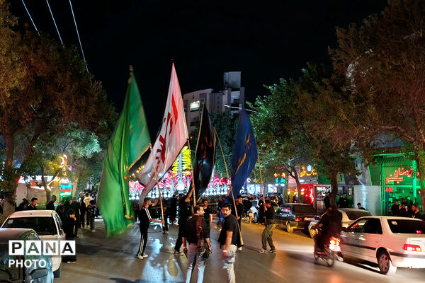 بجنورد یکپارچه در سوگ حسین(ع)