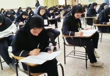 گزارش خبرگزاری پانا از امتحانات نهایی شهرستان چایپاره