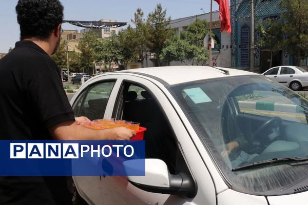 موکب مسجد حضرت صاحب الزمان(عج) در روز عاشورا