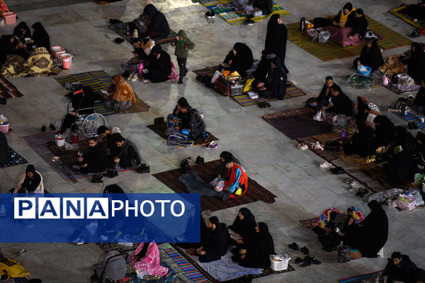 مراسم احیاء سومین شب قدر در مسجد مقدس جمکران
