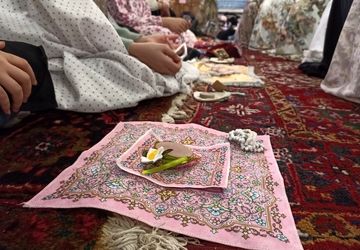 اعتکاف از نگاه دختران پیشتاز تبریز