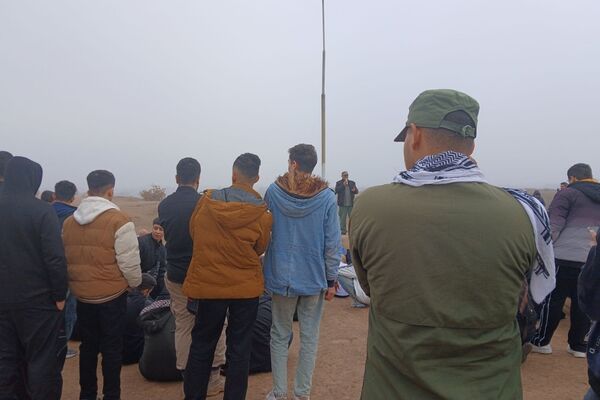 حضور دانش‌آموزان ناحیه دو شهرری در اردوی راهیان نور 