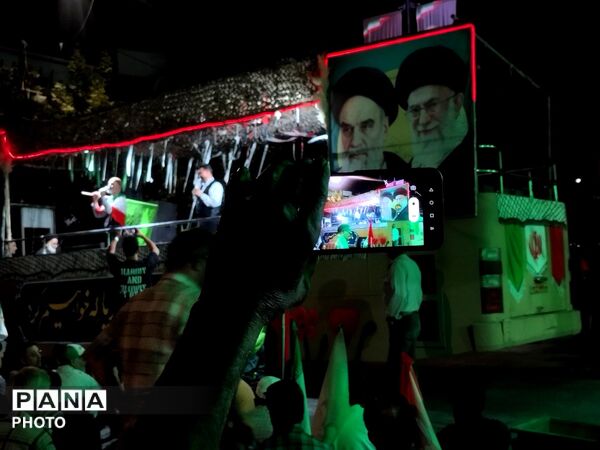 اجتماعات شبانه مردم شهرستان نیشابور بار دگر در قاب پانا 