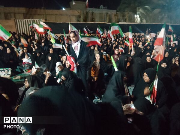 حضور مردم همیشه در صحنه حاضر شهرستان کهنوج و ایجاد حماسه‌ای دیگر 
