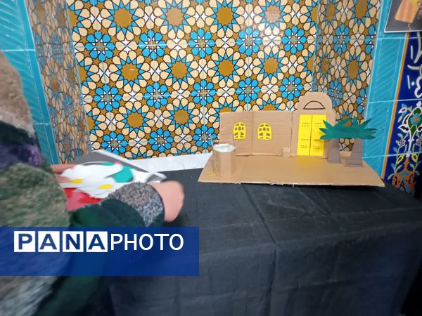 مراسم عزاداری ایام فاطمیه در هنرستان گوهرشاد شیروان