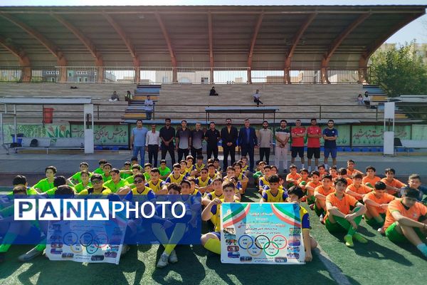 برگزاری مسابقات فوتبال در راستای اجرای «طرح ملی میدان پویا» در ناحیه دو شهرری 