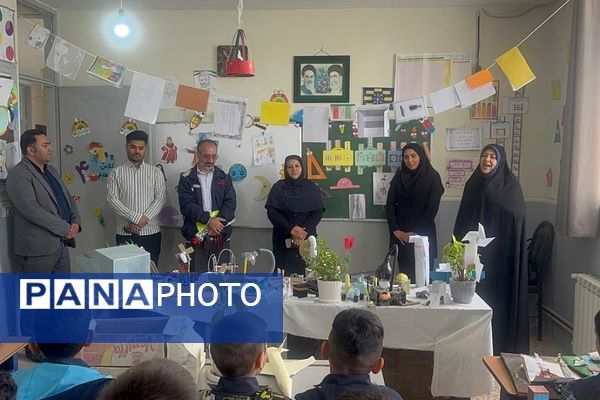 افتتاحیه طرح جابربن حیان در دبستان امام‌حسن مجتبی(ع) رودهن 