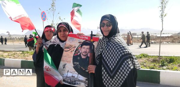 رزمایش جان‌فدای ایران با محوریت فرهنگ امام رضایی در شهرکرد 
