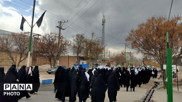 حضور مردم کوهنانی در راهپیمایی روز قدس