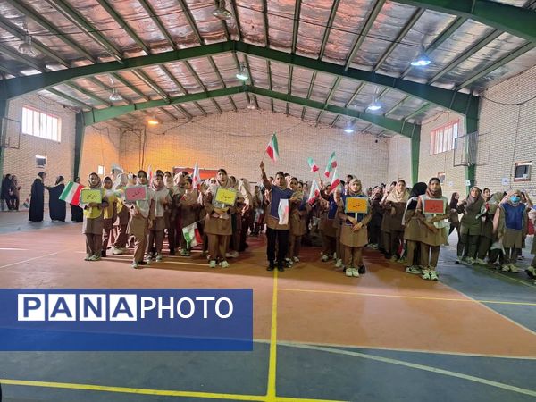 جشن پویایی و نشاط در مدرسه فاطمیه حاجی‌آباد