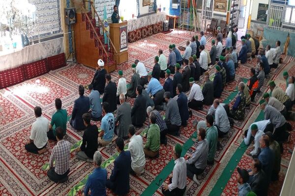 نماز عبادی سیاسی جمعه در شهر بار 