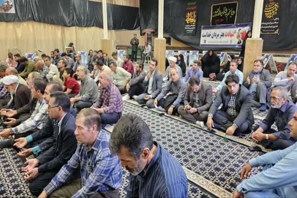 برگزاری مراسم یادواره شهدای دولت شهرستان فاروج 