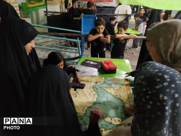 برپایی غرفه کودک در تجمعات شهرستان کاشمر