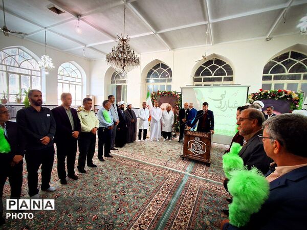 غبارروبی مزار مطهر امامزاده سید مرتضی