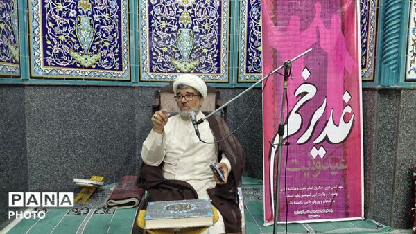 نوجوانان،خادمان جشن ولایت در مسجد جامع صاحب الزمان عج کاووسیه