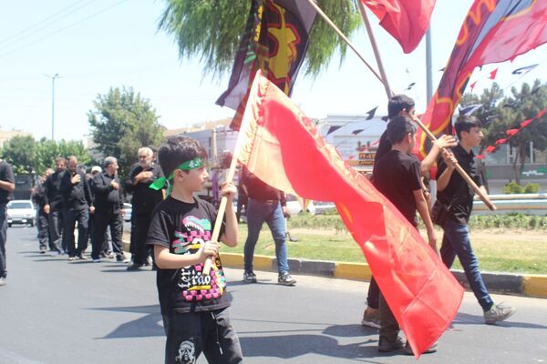 مراسم عزاداری روز عاشورا در شهرستان فردیس