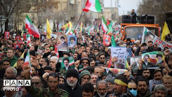 کبودراهنگ، یکپارچه در راهپیمایی روز قدس