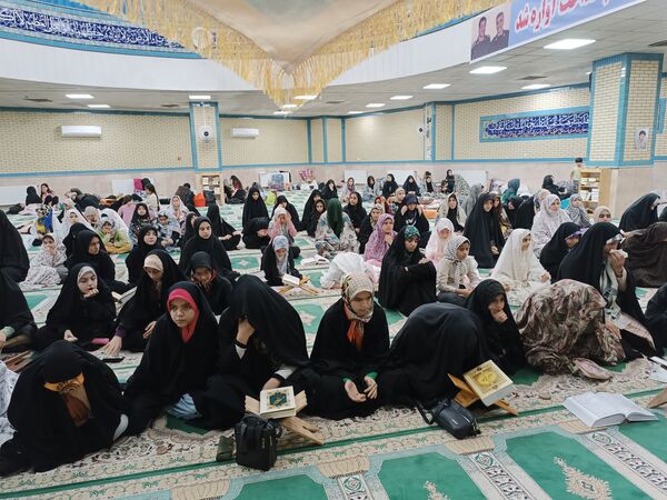 مراسم اعتکاف در مساجد شهرستان آبدانان 