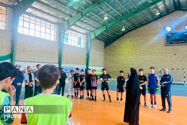 اختتامیه مسابقات فوتسال بین‌مدرسه‌ای پسران جام اقتدار ایران در پردیس