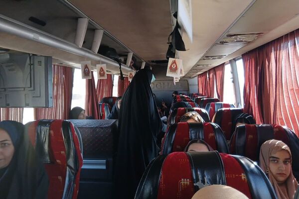 حرکت دختران دیار برف و ایمان به‌سوی سرزمین ایثار