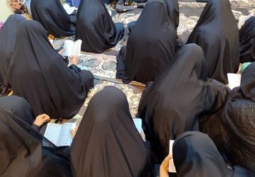 برگزاری باشکوه اعتکاف دانش‌آموزی در سیریک