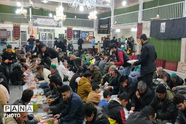 ضیافت افطاری در شب بیست و سوم ماه مبارک رمضان مسجد جامع شهر بار 