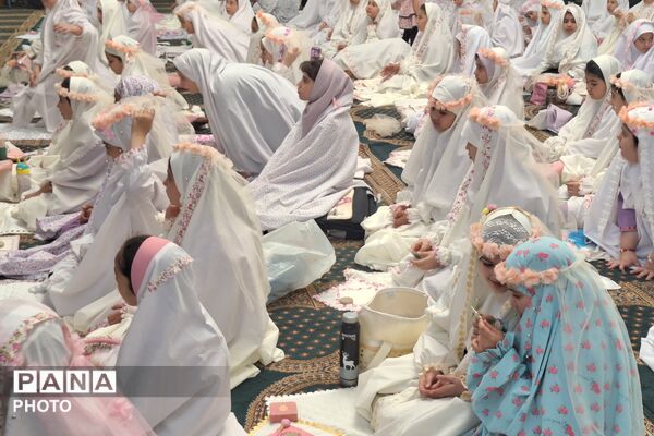 جشن بندگی دانش‌آموزان مدارس منطقه پردیس