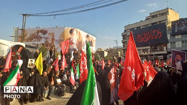 آخرین بدرقه رهبر شهید انقلاب در تهران