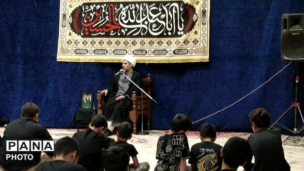 مراسم عزاداری در مسجد الغدیر 