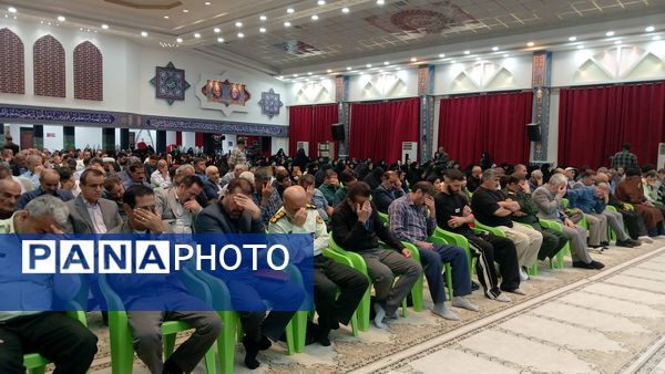 مراسم بزرگداشت اربعین شهدای اقتدار در یاسوج 