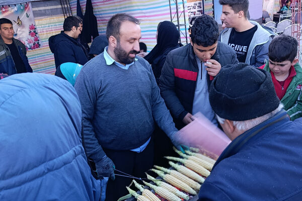 مهمانی کیلومتری نیمه شعبان در کرمانشاه 