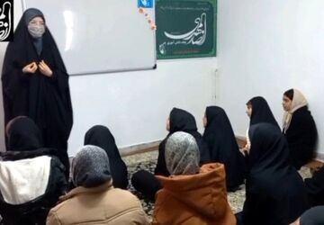 برگزاری هیئت هفتگی دانش آموزی انصارالمهدی در سملقان