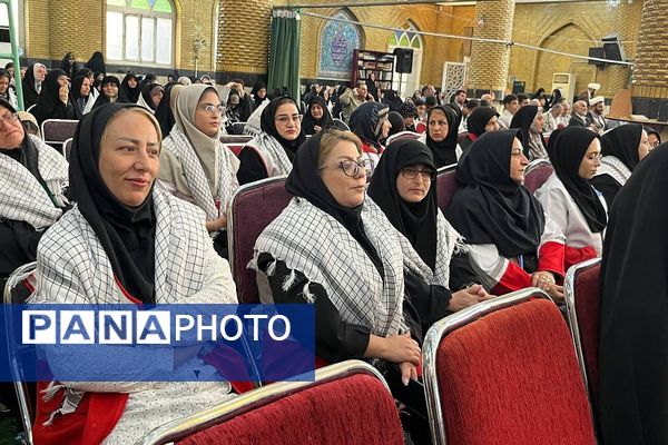 برگزاری یادواره سه هزار ستاره، ۳۰۰۰ چراغ راه به مناسبت هفته دفاع مقدس در شهرستان قرچک