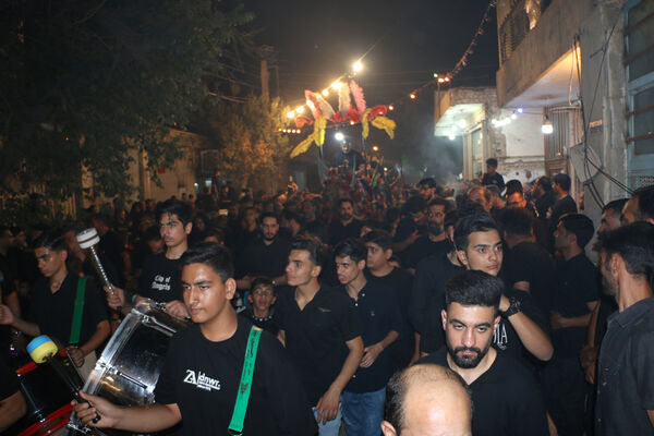 دسته عزاداری هیئت امامزاده حمزه قم 