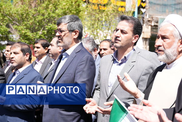 راهپیمایی روز قدس در یزد