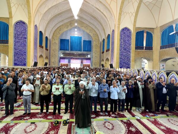 نماز جمعه شهرستان دارالصابرین بم 