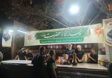 حال و هوای یکی از خیابان های مشهد در شب شهادت امام رضا (ع)