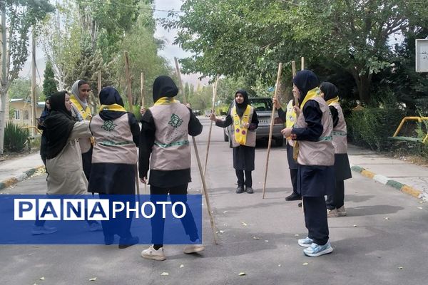 حال و هوای روز اول دوازدهمین پیش اردوی ملی دختران شهرستان های استان تهران