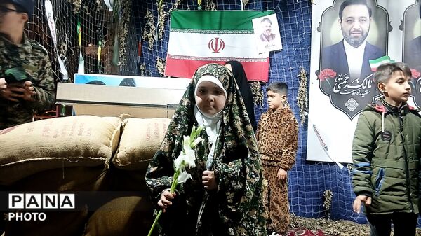 نمایش اقتدار جانفدایان بناب؛ رژه باشکوه بسیجیان با شعار «تا پای جان برای ایران»