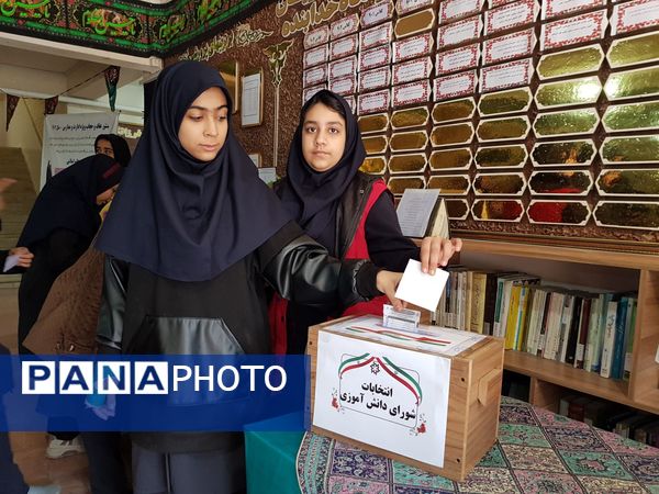پایان شور انتخاباتی در دبیرستان مهدی خدابنده  