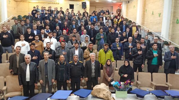  همایش تجلیل از نخبگان کنکور شهرستان اسکو 