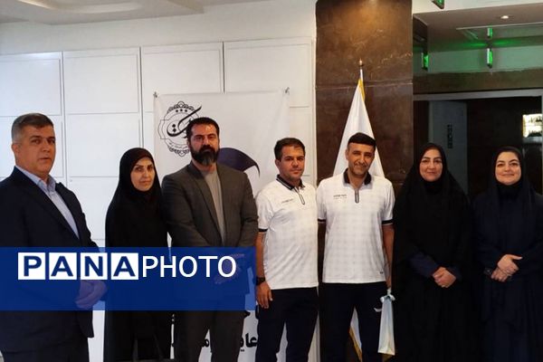 مراسم بدرقه کاروان تیم فوتسال ناحیه دو شهرری به مسابقات برزیل