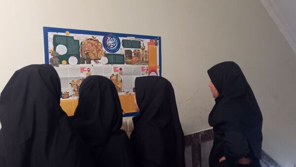 همبستگی دانش‌آموزان مدرسه مدرس در نقشه راه «ایرانمون»