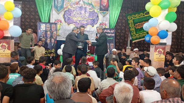 مراسم عید غدیرخم در مسجد جامع شهر تیتکانلو 