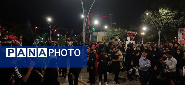 شب هفتم محرم در کنار شهدای اصفهان