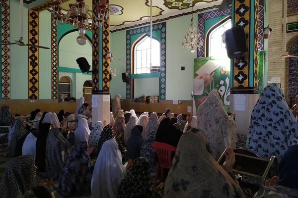 حضور امید بخش نوجوانان در اعتکاف مسجد جامع لپویی