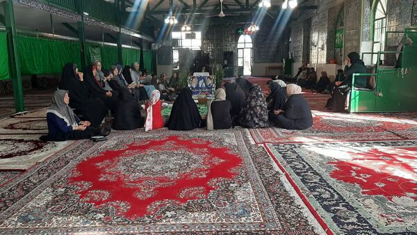 مراسم باشکوه ختم صلوات به مناسبت میلاد پیامبر (ص) در مسجد امام سجاد (ع) شازند