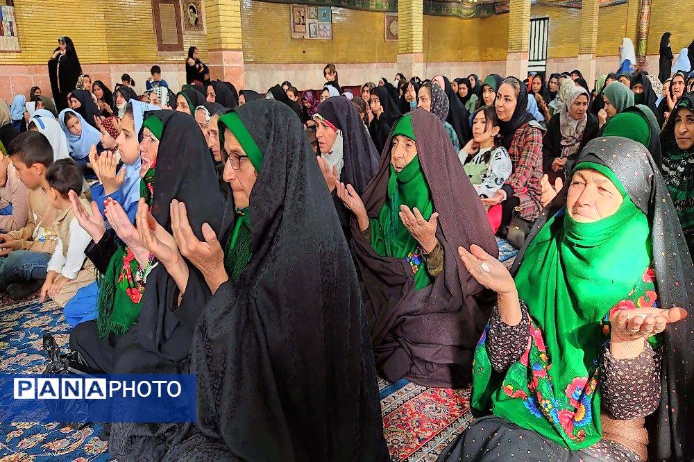 مراسم ولادت حضرت فاطمه زهرا (س)و گرامیداشت روز مادر در حسینیه شهر بار نیشابور